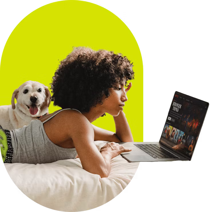 Laptop toont 49% korting exclusieve aanbieding.