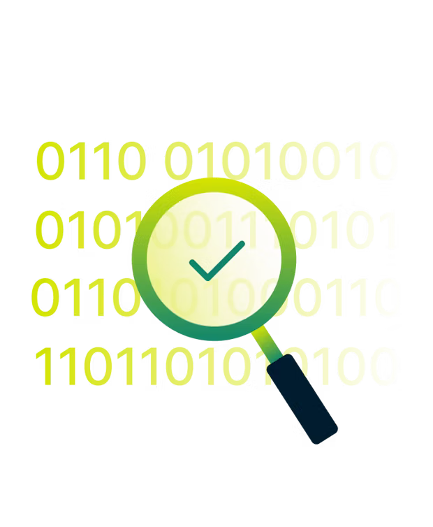 Independently audited code with checkmark.