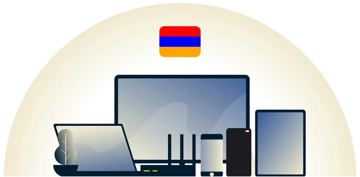 VPN для Армении защищает различные устройства.